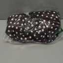 Women Polka Dot Dress, Brown, Size Small