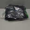 Quskc Men's Baggy Sweatpants Straight Leg Open Bottom Corduroy Pants Casual Drawstring Waist Joggers with Pockets, Black, Size XL