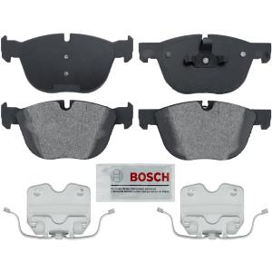 BOSCH BE1294H Blue Semi-Metallic Disc Brake Pad Set with Hardware - Compatible with Select BMW X4, X5, X6; FRONT