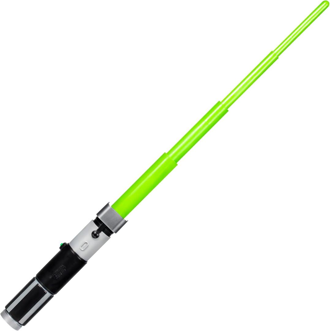 STAR WARS Non-Electronic Master Yoda Lightsaber, Officially Licensed Green Lightsaber, Roleplay Toys for 4 Year Old Boys & Girls & Up