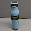 ZULU Ace Vacuum Insulated Stainless Steel Water Bottle with Chug Spout, Leak-Proof Locking Lid and Removable Base for School, Backpack, Sports, Gym, Travel (Ice Blue)