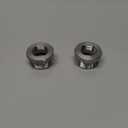 Stainless Steel 1-1/4" Male NPT to 3/4" Female NPT Reducer Hex Bushing Pipe Fitting Adapter (pack of 2)