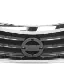 Upper Grille Compatible with 2013-2015 Nissan Altima Sedan Front Bumper Grill Insert Plastic(ABS) Replacement for NI1200250 623103TA0A