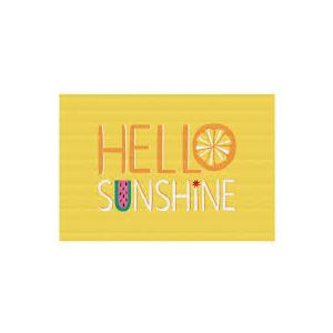 Lintex Hello Sunshine Textilene Placemats, 4 pk 