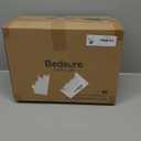 Bedsure Orthopedic Dog Bed Medium Size Dogs - Washable Medium Dog Cat Bed Waterproof, Comfort Pet Couch Sofa with Washable Removable Cover, Pets Bed with Nonskid Bottom, Long Faux Fur-Misty Grey, 28" 2 Pack