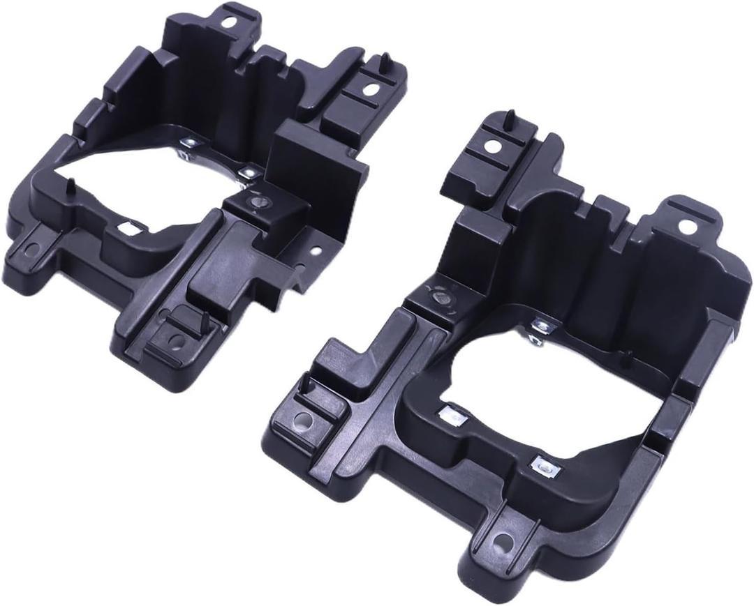 2Pcs Front Fog Light Bracket Compatible with RAM 2500 3500 2019-2021, Fog Lamp Mounting Support Mount Bracket Replace 68449383AA, Driver Side and Passenger Side