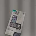 ESR for iPhone 17 Pro Max Case with Stash Stand, Camera Control Cover Compatible with MagSafe, Military-Grade Drop Protection Magnetic Phone Case, Scratch-Resistant Back Cover,Frosted Black