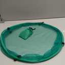 Bird Seed Catcher Trays 20" Diameter x 4" High, Green Spill Guard Platform for Bird Feeders, Outdoor Feeder Accessory