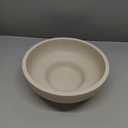 Large Decorative Bowl, Modern Handicraft Resin Bowls for Home Decor, Decorative Fruit Bowl for Kitchen Counter, Stylish Key Bowl for Entry Table, Artificial Stone Resin, Beige