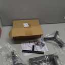 Elevated Dog Bowl Stand, FHDUSRYO Upgrade Metal Dog Feeder Supports, 4 Adjustable Heights 8-14.5" Width 14-21.2", Non-Slip and No Spill Raised Pet Bow Holder for Small Medium Large Dogs (Double)