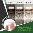RVGUARD RV LED Ceiling Double Dome Light, 12V LED Lights, Interior Light with Adjustable Brightness & Memory Function, 6500K Cold White, for RV, Trailer, & Camper Van, 5 Pack