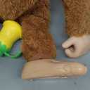 FurReal Peanut The Playful Monkey Interactive Toy, 15-inch Realistic Plush, Kids Toys for Ages 4 Up by Just Play (Large)