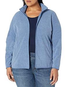 Amazon Essentials Women's Classic-Fit Full-Zip Polar Soft Fleece Jacket, 6X
