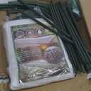 Garden Mesh Netting Kit - 10x30ft Ultra Fine Mesh with 6 Sets Hoops & 12 Clips, Bird Netting Protection for Fruit, Vegetable, Flowers & Animals, Greenhouse Cover