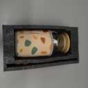 Personalized Gifts for Women, Monogrammed Gifts for Women, Initial 16 oz Glass Cups With Lids and Straws, Customized Mug, Personalized Birthday Gifts Christmas Gifts for Her Mom Friend Woman, M