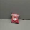 MASCOMODA Womens Floral Maxi Dresses Boho Summer Casual V Neck 3/4 Puff Sleeve Button Down Tie Waist Long Flowy Shirt Dress Size M, Rose Red Flower