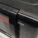 Emerson MW7302B Compact Countertop Microwave Oven with Touch Control, LED Display, 700W, 10 Power Levels, 6 Auto Menus, Glass Turntable and Child Safe Lock, 0.7 Cu., Ft. Black