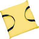 Seachoice Emergency Marine Foam Flotation Cushion, Square, 15 in. X 15 in, Safety Yellow, One Size