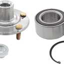 Front Driver and Passenger Side Wheel Bearing Hub for Acura ILX 2.4 2013-18, TSX 2004-08, Honda Accord 2003-07 2.4L Manual Transmission, Civic Si 2006-15, Element SC 2007-10