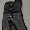 Weighted Vest, 6lb/8lb/12lb/16lb/20lb/25lb/30lb Weight Vest with Reflective Stripe, Weighted Vest for Men Women Workout Equipment for Strength Training, Running, Jogging, Fitness, Weight Loss (Grey with Bag, 12LB)