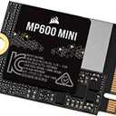 Corsair MP600 Mini 1TB M.2 NVMe PCIe x4 Gen4 2 SSD – M.2 2230 – Up to 4,800MB/sec Sequential Read – High-Density 3D TLC NAND – Great for Steam Deck and Microsoft Surface – Black