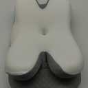 Osteo Enjoy Pain Relief Sleeping Cervical Neck Pillow, Ergonomic Contour Zoned Fits Side Sleeper, Non-Temperature Affected Memory Foam Pillows, Q-max Cooling Pillow Support Back Stomach Sleepers (Gray)