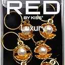 RED by Kiss Dreadlock Jewelry Braid Charms Hair Cuffs for Women Braiding Hair Pendants Decoration Clips 6 PCS