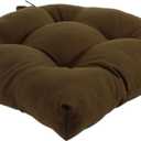 Everything Comfy Indoor Outdoor Seat Cushion Patio D Cushion, Brown, 1 Count