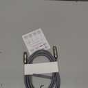 LISEN USB C to Lightning Cable, Chubby 240W 4 in 1 Charging Cable 6.6FT, USB A/C to C/Lightning with Light iPhone Charger for iPhone 17 16 15 14 Pro Max/M5 MacBook Air Pro/iPad/Samsung S25/Switch/PS5 (Grey)