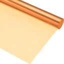 MECCANIXITY Lighting Gel Filter 39.4x39.4 Inch Orange 85B Color Correction Sheet for Photo Studio Red Head Light, Pack of 2