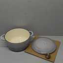 Trmontina 4-Quart  Enameled Cast Iron Round Dutch Ovens, (Gray)