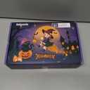 Black Cat Costume for Girls, Halloween Cat Costume Set with Light Up Tutu Skirt, Ears Headband Tail Gloves for Kids