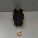 Acrylic Clutch Purse for Women Formal Evening Bag Shell Shape Clutch Handbags with Chain for Party Wedding Prom (Gold)