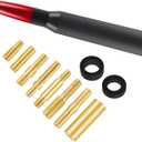 Vehicle Stubby Antenna Mast Bullet Car Truck Antenna Replacement for Ford F Series F150 Raptor F250 F350 F450 Super Duty Ranger Dodge RAM 1500 2500 3500 Heavy Duty Classic Pickup Truck (Red)