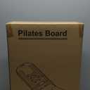 Black Pilates Board,Pilates Reformer Sets,Multifunctional Abdominal Pilates Board for Home Workout Equipment,Portable Foldable Ab Board Pilates Exercise Machine,Pilates Reformer Board for Women