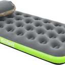 Bestway Roll & Relax Camping Air Mattress Twin 8.75" with Bag Pump