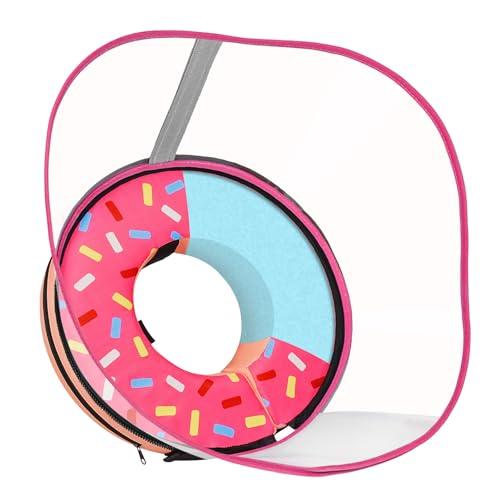 Supet Raised Sponge Dog Cone Collar Alternative After Surgery, Soft Dog Cone for Small Medium Large Dogs to Stop Licking, Pet Neck Donut Collar After Surgery, XXL