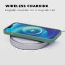 5 x Compatible with iPhone Cover 13 Pro Case Silicone with Screen Protector - Green