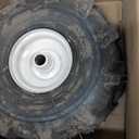 11x4.00-4" Tiller Tire and Wheel, 3/4" Axle Size, 3-1/8" Centered Hub, Compatible with Craftsman & Troy-Bilt Tiller Replacement