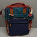 BabbleRoo Diaper Bag Backpack - Baby Essentials Travel Tote - Multi Function Water Resistant Diaper Bag, Travel Essentials Baby Bag with Changing Pad, Stroller Straps & Pacifier Case (26L)