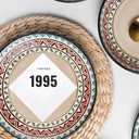 SharkBliss Vintage 1995 30th Birthday Cocktail Napkins, 100 Pack Black Vintage 1995 Disposable Paper Beverage Cocktail Napkins for His Her Thirty 30th Birthday Party, 2-Ply, 5x5" (1995 Black)