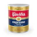 Caf Gavia Espresso Roast Extra Fine Ground Coffee, 100% Arabica Dark Roast, 10 oz Can (Best By 07/24/26)