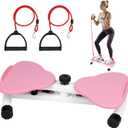 waist twisterwaist twisting machine ab twister board with 300 lbs Weight Capacity, Noiseless Fitness Tool Foot Massage, and Core Workout for Belly Fat Loss Anti-Slip Home Gym Equipment for Women Men