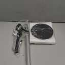 Erytlly Hair Dryer Stand Hands Free 360-Degree Rotating Adjustable Height Metal Hair Dryer Stand Blow Dryer Holder for Bathroom, Vanity, Makeup Room (Basic)