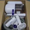 oneisall Dog Grooming Vacuum Kits: 15000Pa Shedding Brush with Grooming Tools, 3 Suction Low Noise, Pet Grooming Vacuum for Thick and Undercoat, 1.5L Dust Cup Dog Hair Vacuum, Home Cleaning, LM5