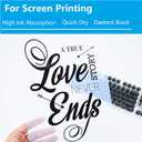 A-SUB 13X19 Inch Waterproof Inkjet Transparency Film for Silk Screen Printing 100 Sheets