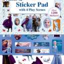 Disney Frozen 2 Sticker Pad with Play Scenes Including 1200 Stickers 46035 Bendon