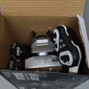 NQD Robot Dog Toy, 360Rotate Remote Control Robot Dog with Dancing & Sound FX, Remote Control Cars RC Stunt Robotic Dogs with LED Eyes, Electronic Pet Toys Gifts for Boys Kids Age 3-5 6-7 8-12 (Big, Silver)