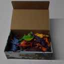 Kids Dinosaur Figures Toys, 7 Inch 12 Pack Jumbo Plastic Dinosaur Playset, STEM Educational Realistic Dinosaurs Figurine for Boys Girls Toddlers