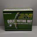 Putting Green Putting matt for Indoors Golf Putting Mat - Indoor Putting with Ball. Putting matt for Golf Practice, Portable and Easy to Clean. Great Gift
